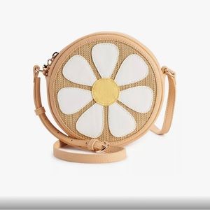 LC Lauren Conrad Crossbody Round Daisy Purse
